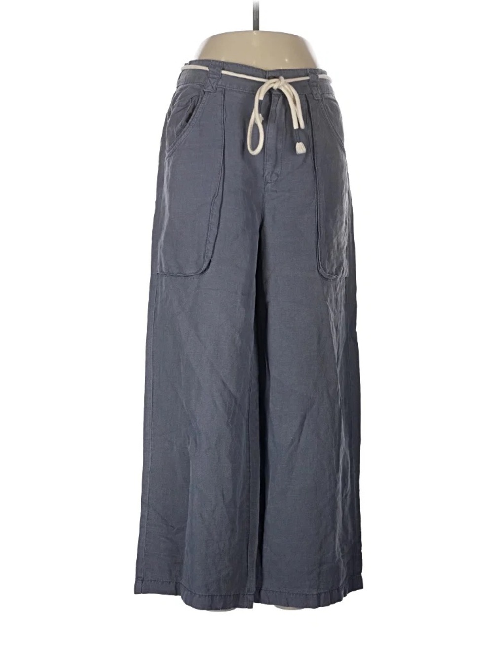Joie Navy Elastic Drawstring Casual Joggers
